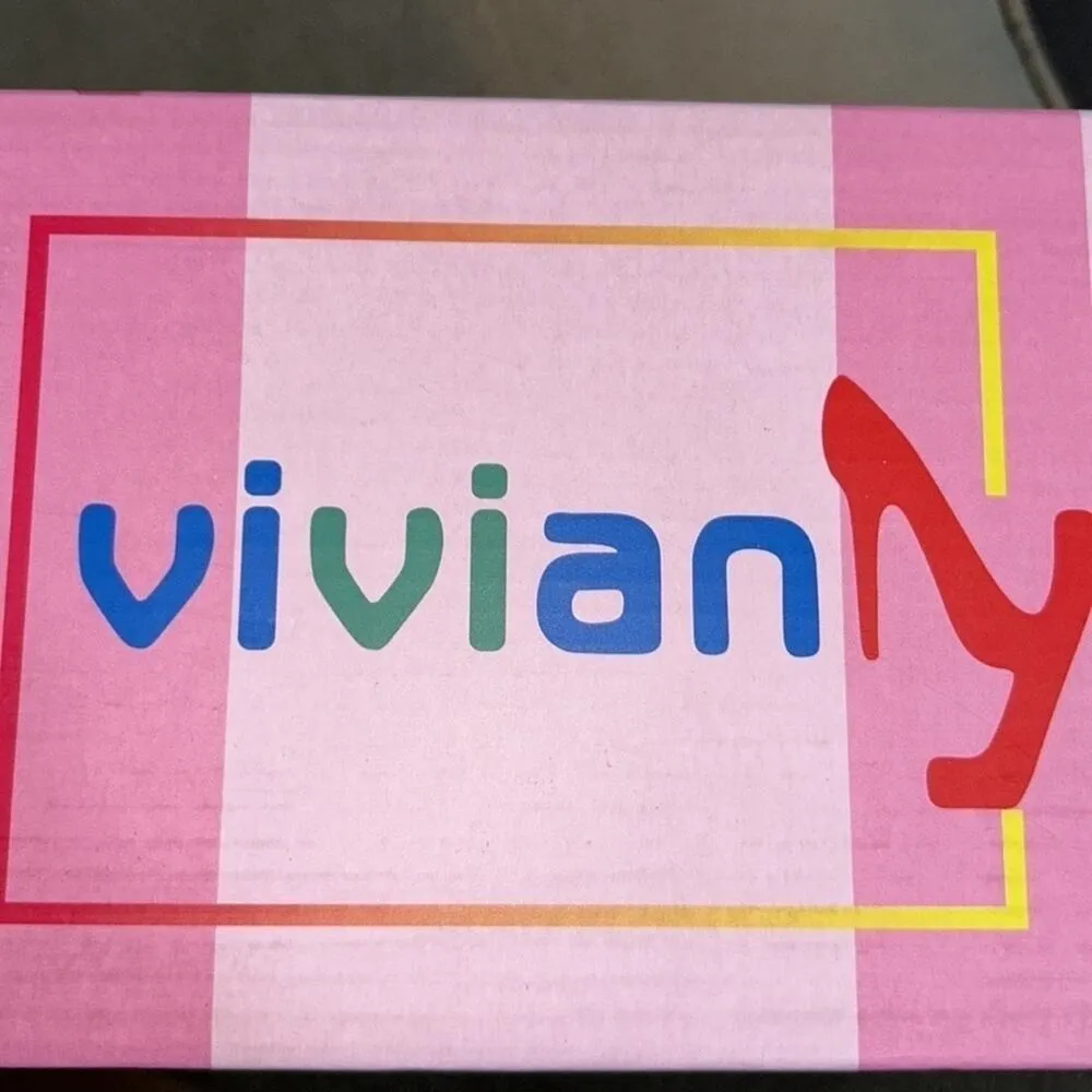 vivianly Women'S Square Toe Strappy Heels Sandal Ankle Size 7 Nude Tan - Image 8