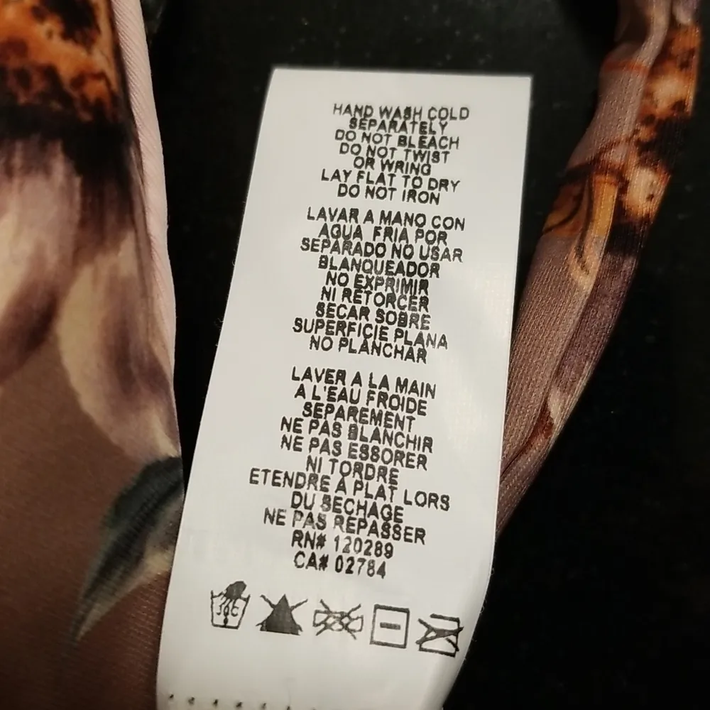 💕VITAMIN A💕 Bikini Set Talia Top + Luciana Bottom White Ginger 10 Large L NWT - Image 15