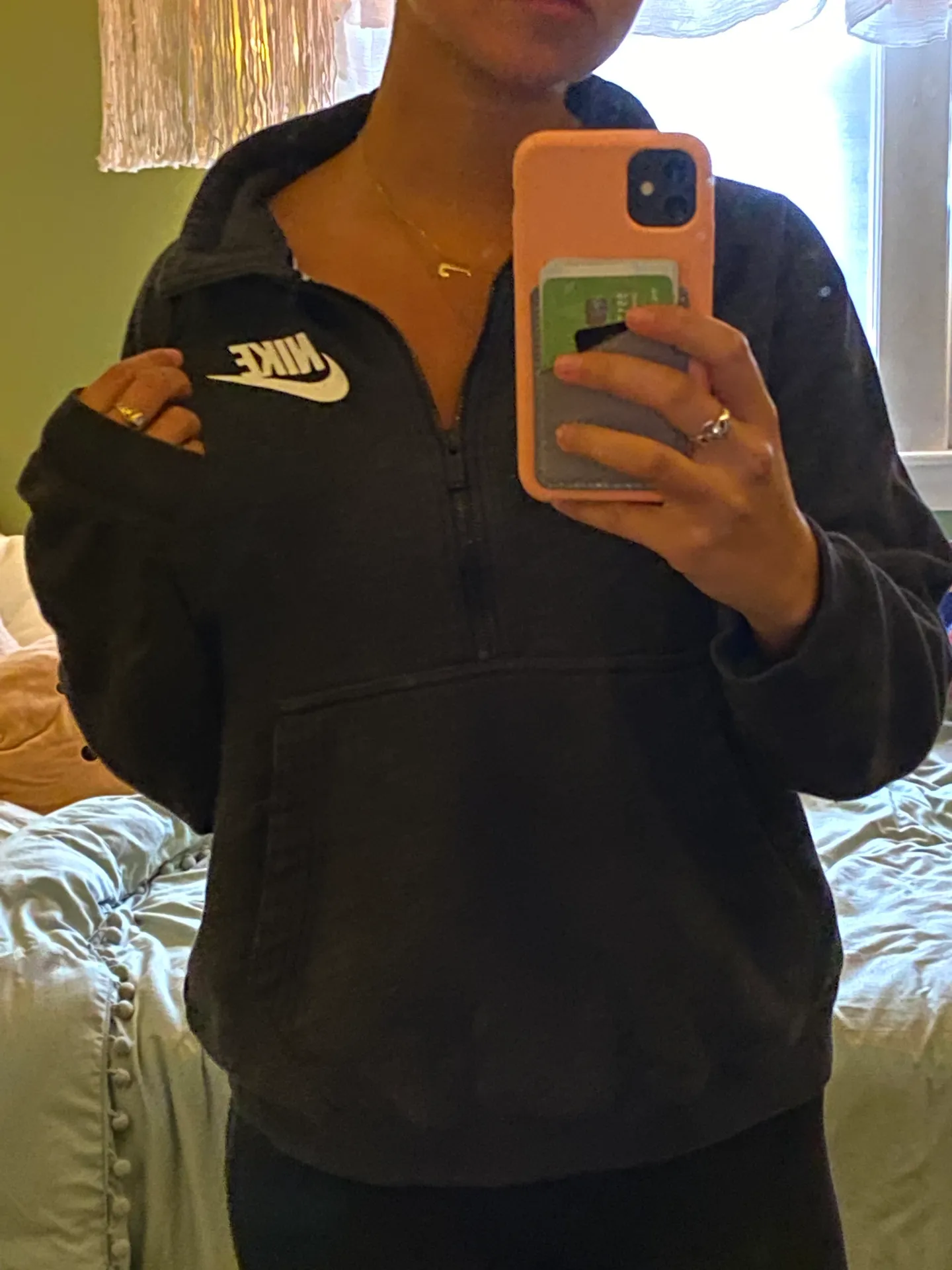 Nike Quarter Zip Sweatshirt - Image 2