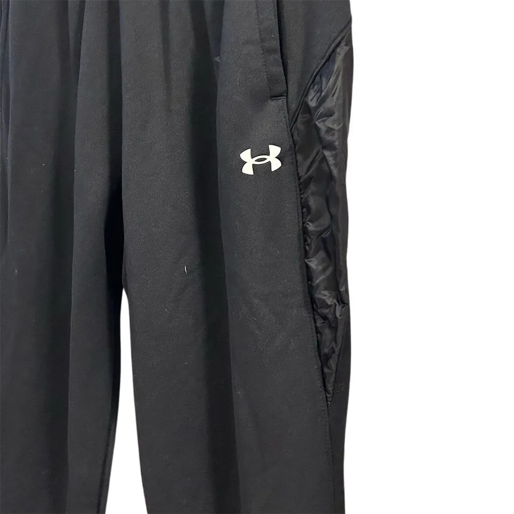 Under Armour Women's Tall Black Sweatpants Size M Casual Relaxed Fit - Image 6