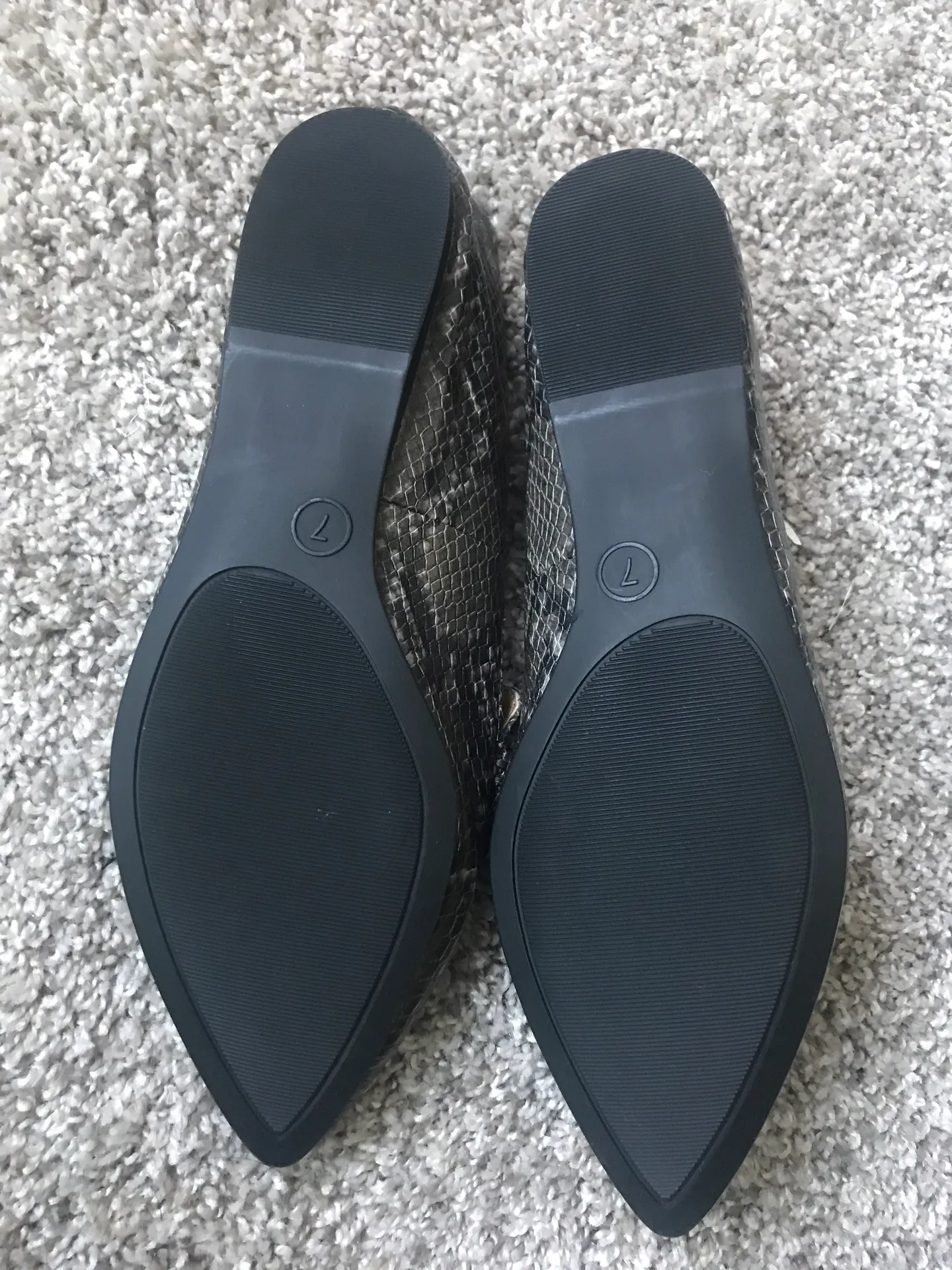 A New Day Snakeskin Flats - Image 2