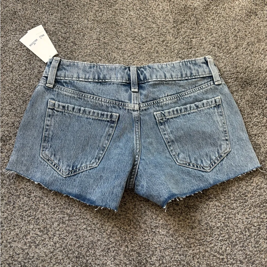 Hollister Ultra Low Rise Mini Shorts - Image 4
