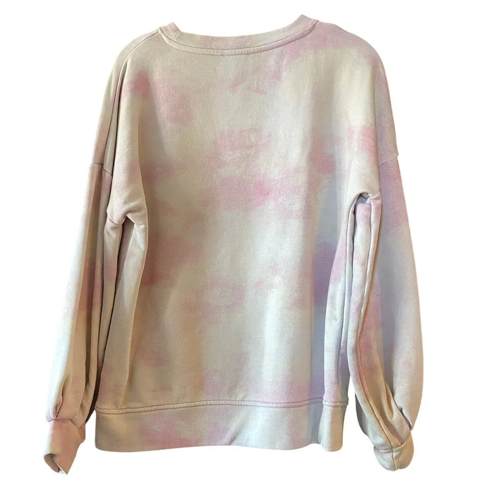 The Drop Pastel Tie Dye Pullover Sweatshirt Size Small - Image 6