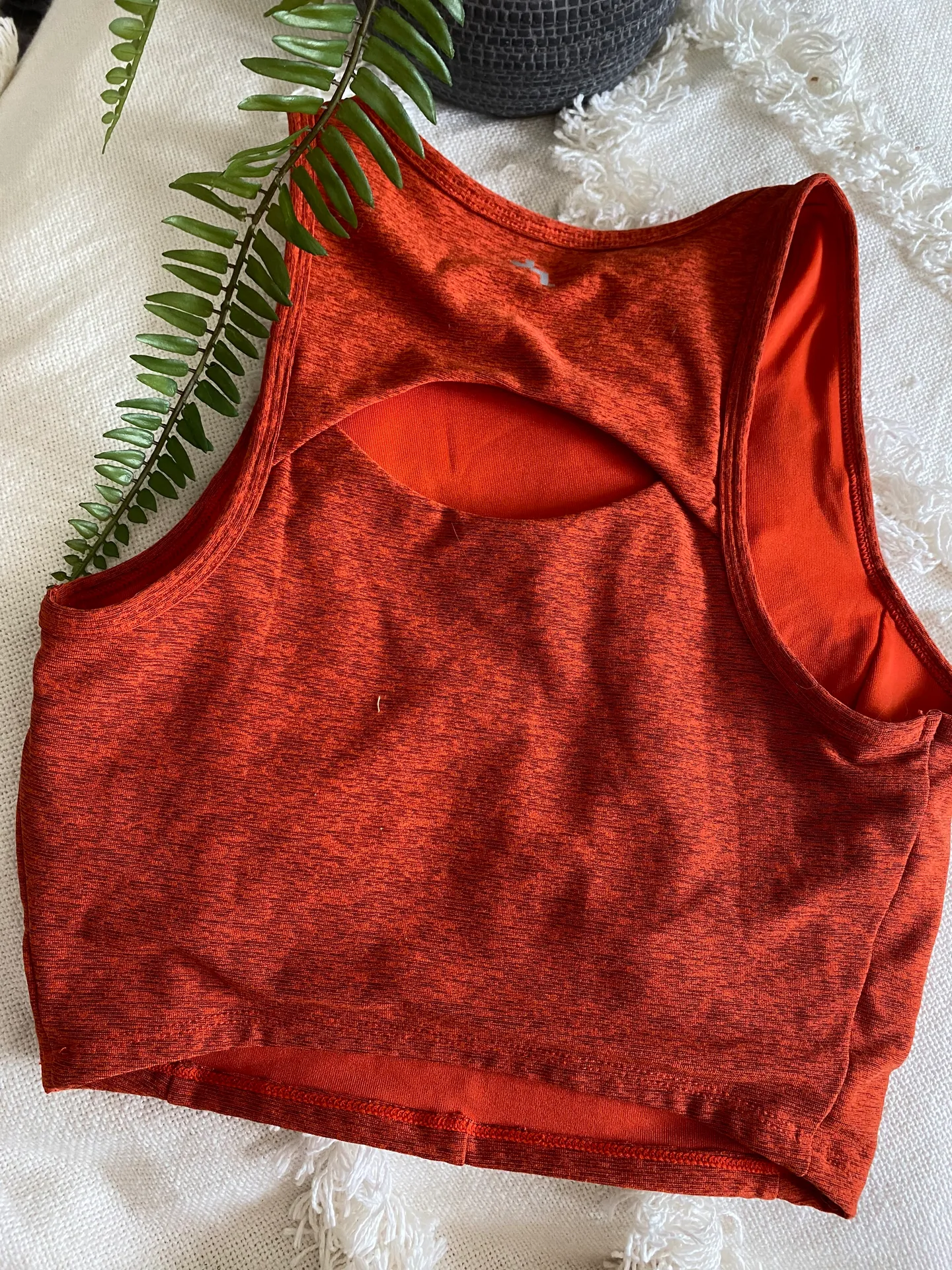 Joy Lab Fitted Crop Tank - Image 2