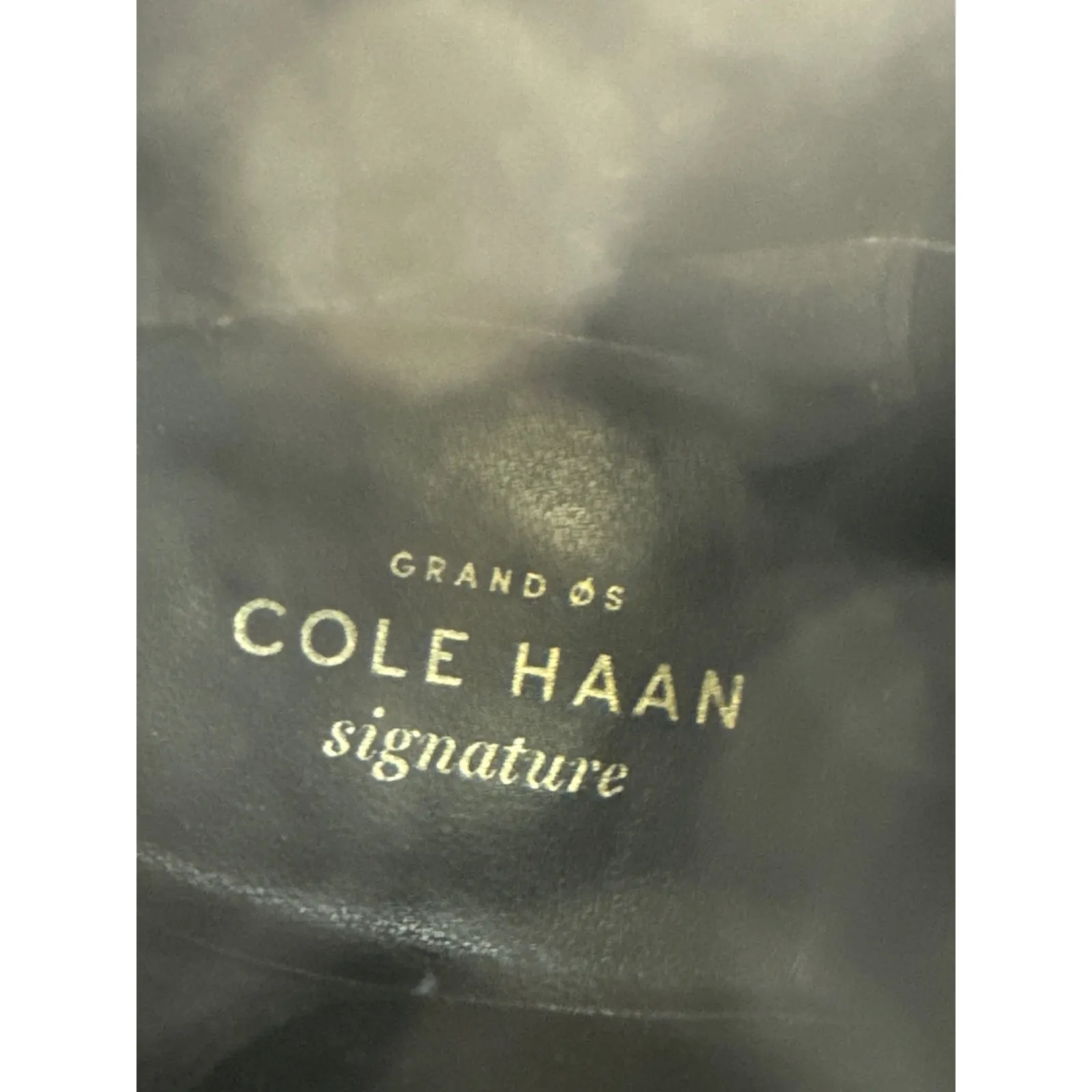 Signature by Cole Hann black Suede heeled booties size 7.5 - Image 10