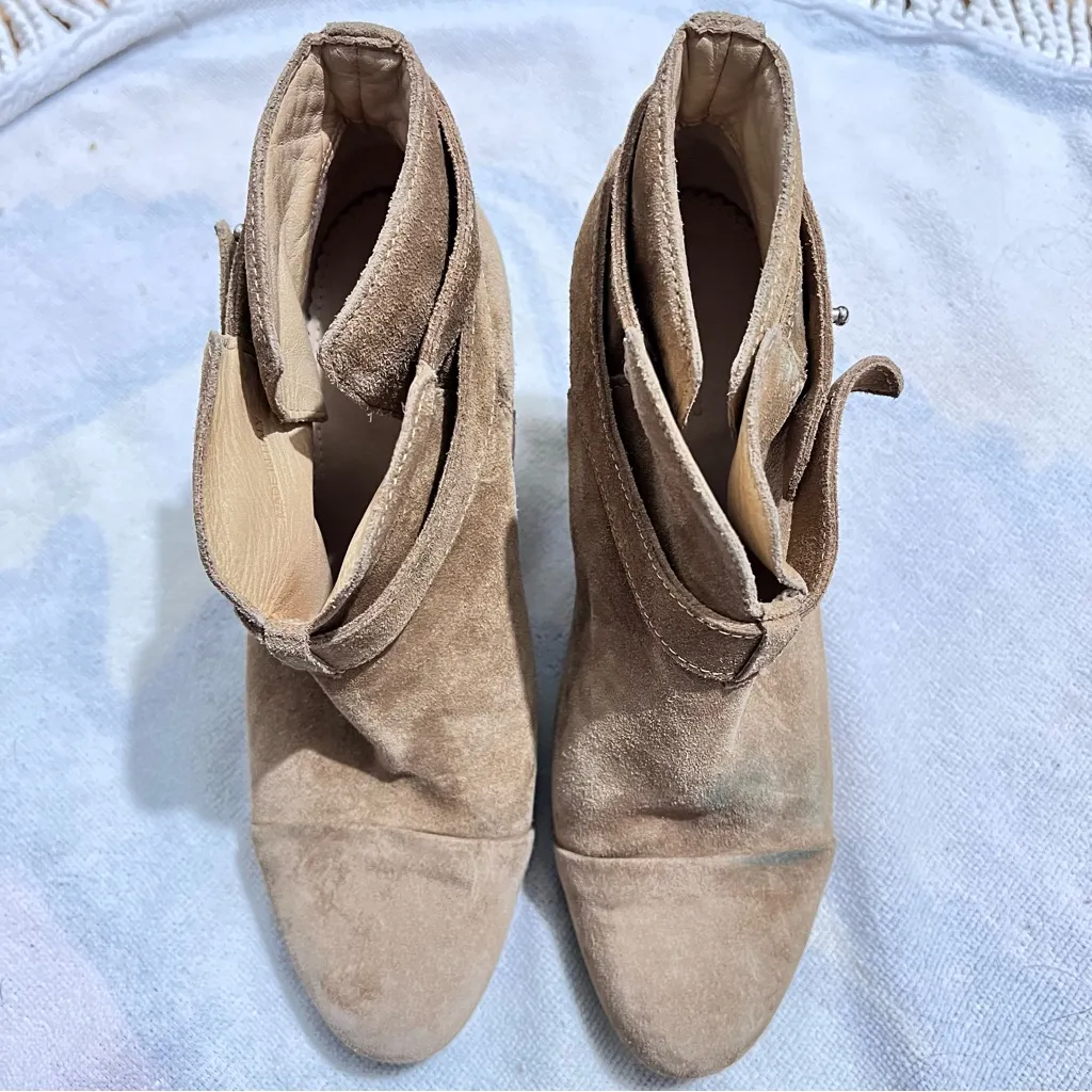 Rag and bine leather suede boots - Image 2