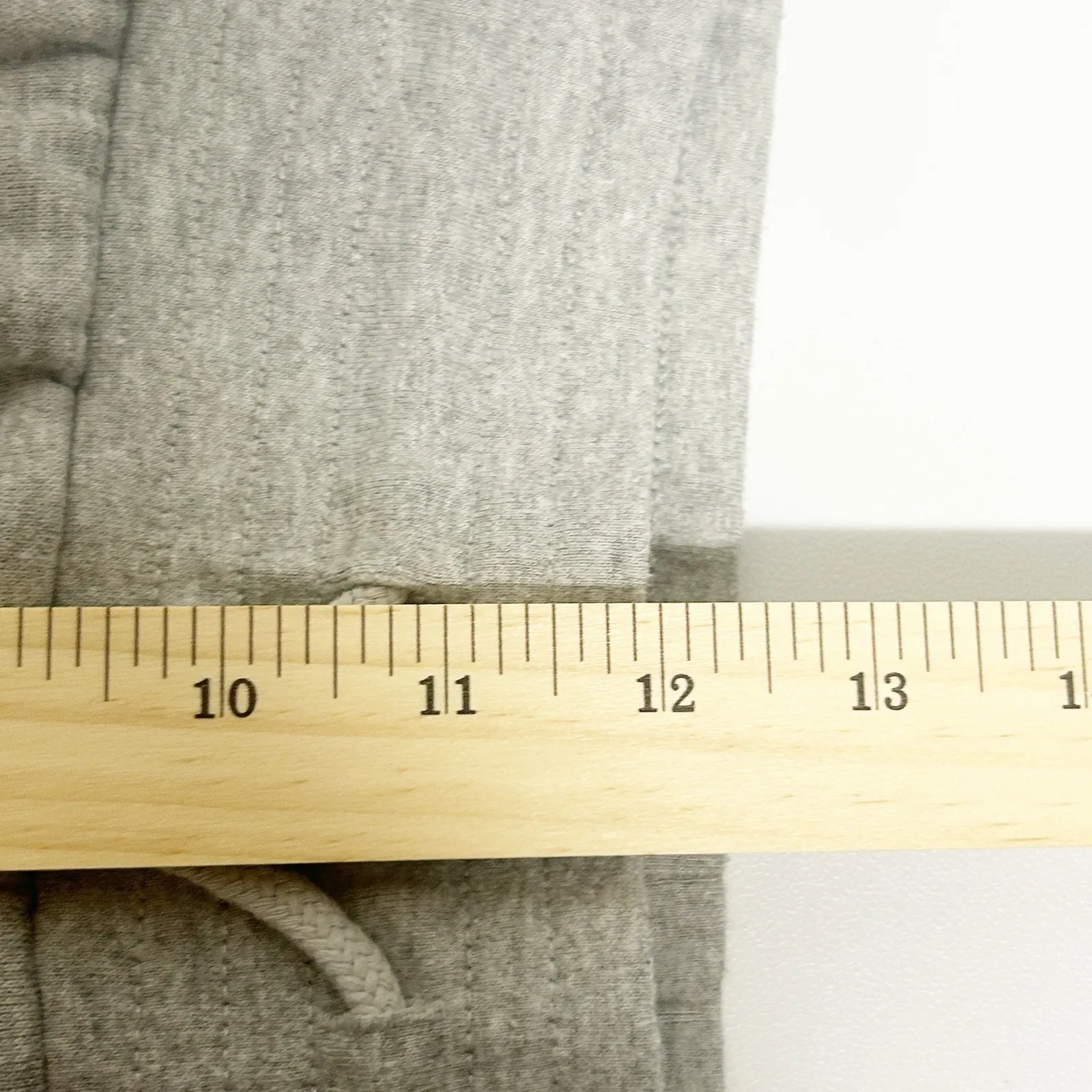 Alo Yoga Womens Lounge Athleisure Easy 7/8 Sweatpants Joggers Grey Fleece Size S - Image 11