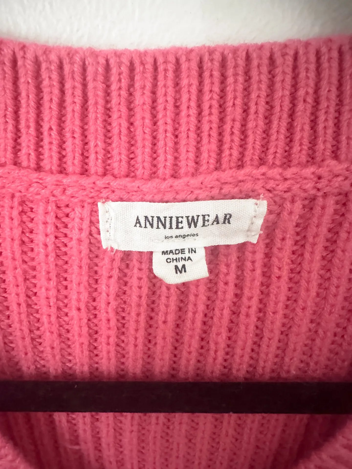 Shop Fancy D Boutique Oversized Pink Sleeveless Sweater Size M - Image 3