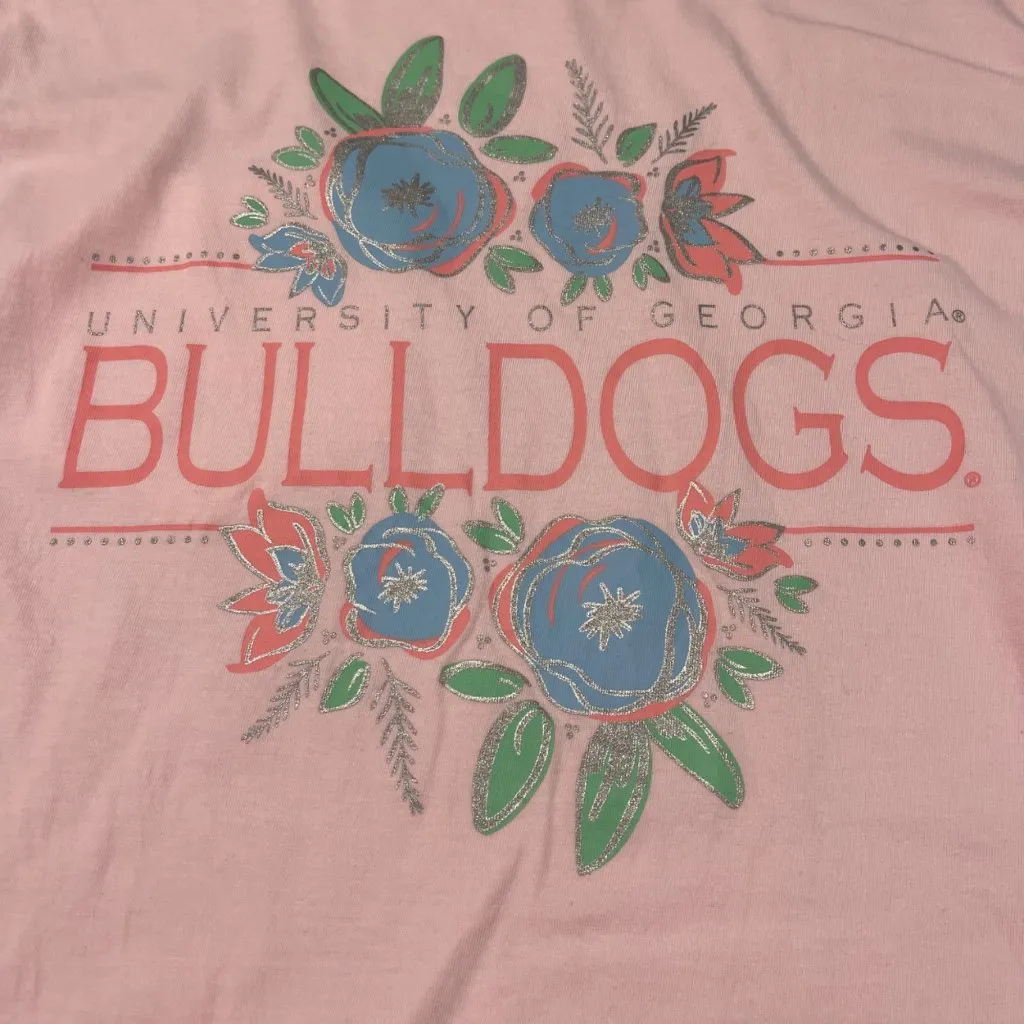 Champion University of Georgia Long Sleeve T-Shirt Women's Size Medium Bulldogs - Image 7