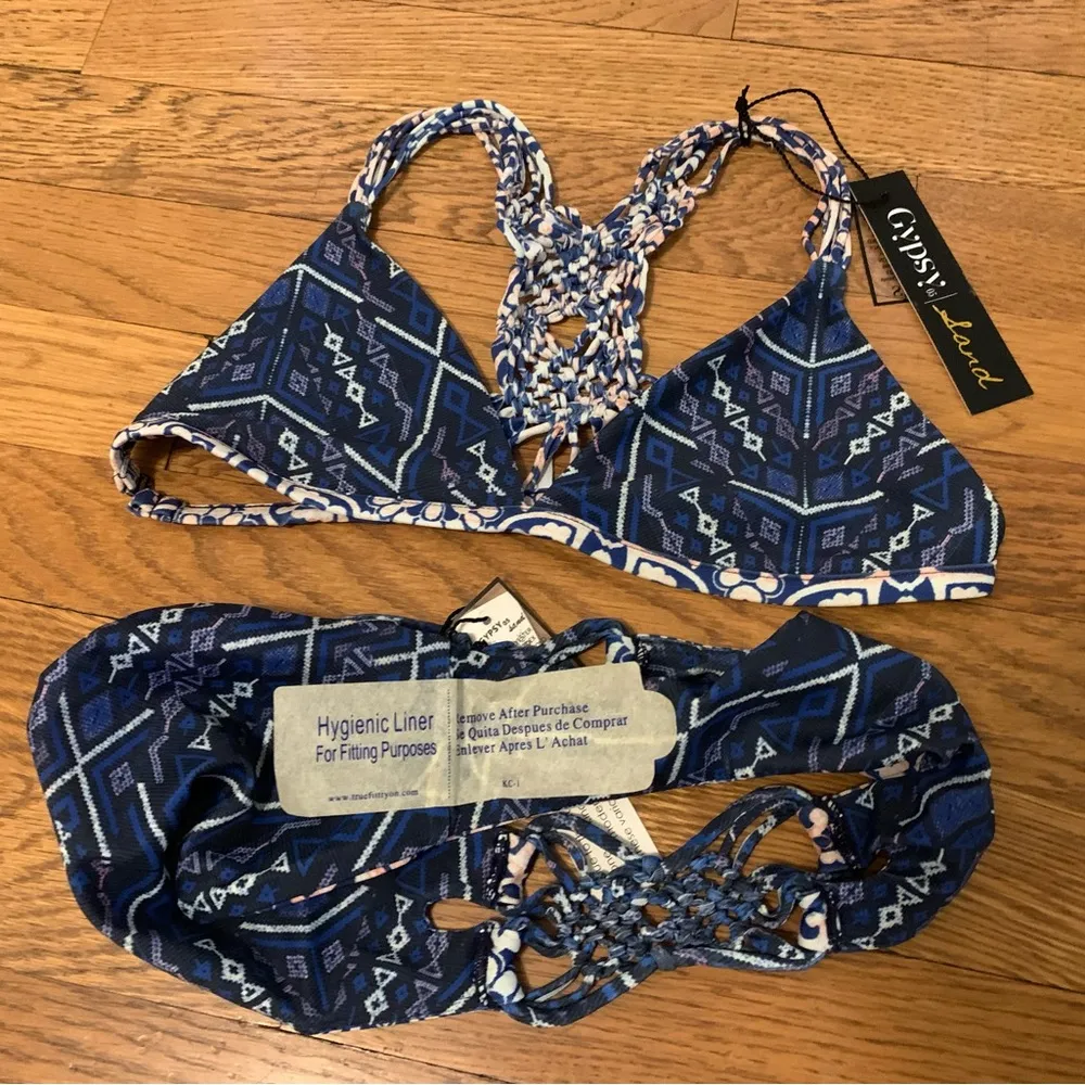 Bikini Set sand blue Size XS - Image 11