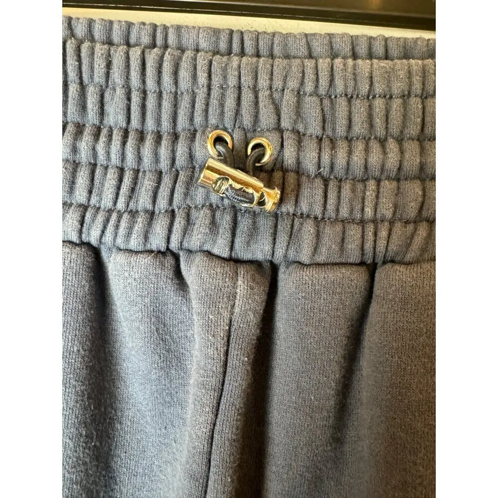 For Love & Lemons  Sweatpants Women Small Blue High Rise Josie Jogger Pants - Image 9