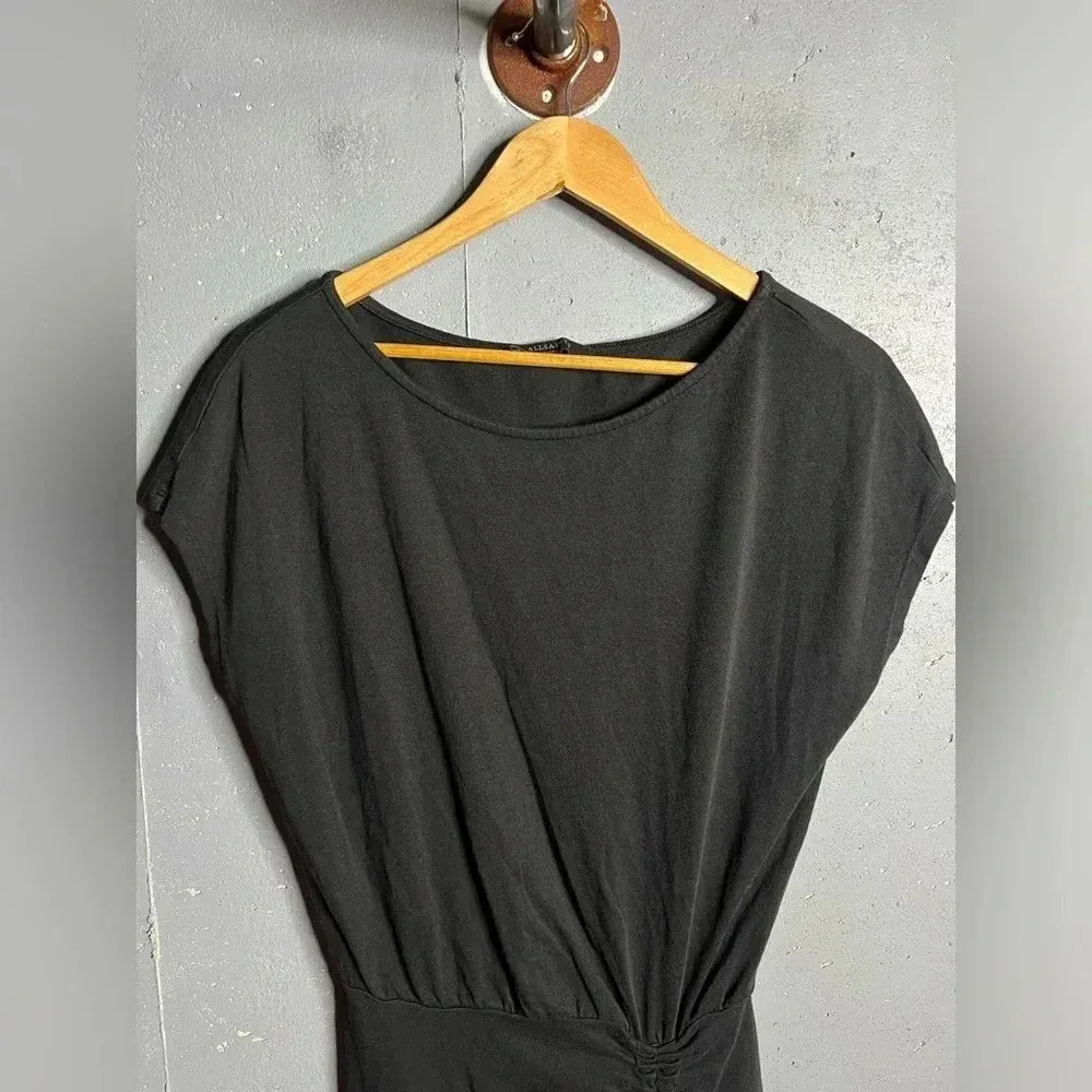 ALLSAINTS Scoop Neck Mini knit Dress Size: small - Image 3