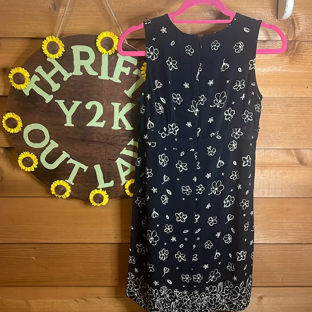 Vintage American Eagle Y2K Sundress Mini Floral Girly Sleeveless Coquette - Image 3