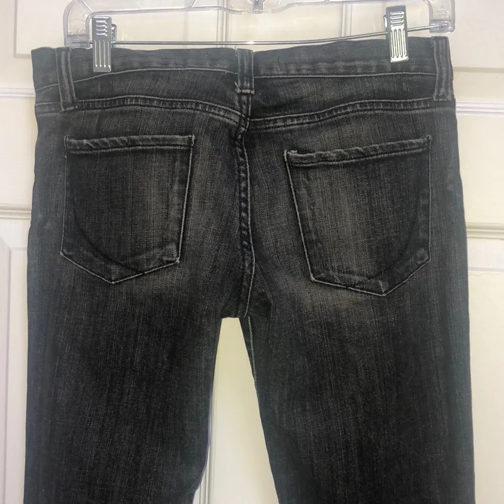 PAPER DENIM AND CLOTH STRAIGHT LEG GRAY WASH JEANS - Image 4
