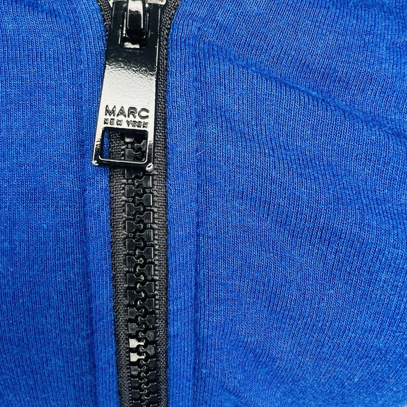marc new york performance jacket Royal Blue Zip Up Hoodie Sweater - Image 5