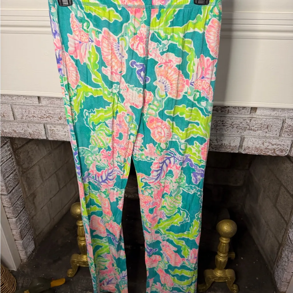 Lilly Pulitzer Multicolor Floral pajama Pants - Image 2