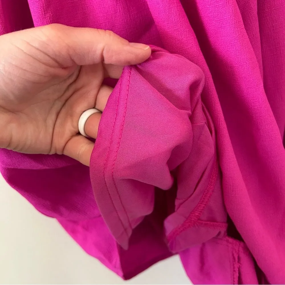 NWOT Andree by Unit Hot Pink Romper - Image 12