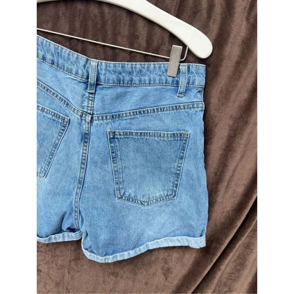 Cotton On High Rise Flashback Jean Shorts Woman’s Size 6 - Image 10