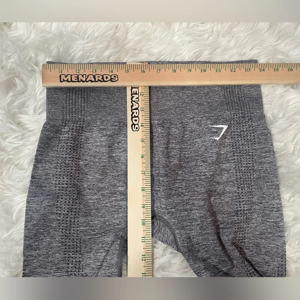 Gymshark Women's Seamless Workout Leggings Grey Marl Sizes‎ medium - Image 7