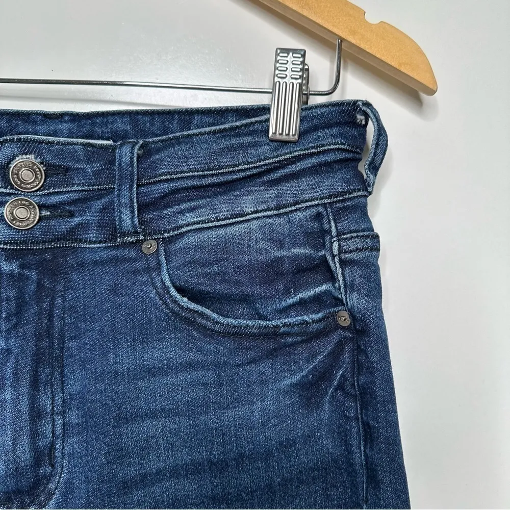 KanCan Cadence Ultra High Rise Slim Straight Jeans Size 28 Blue - Image 4