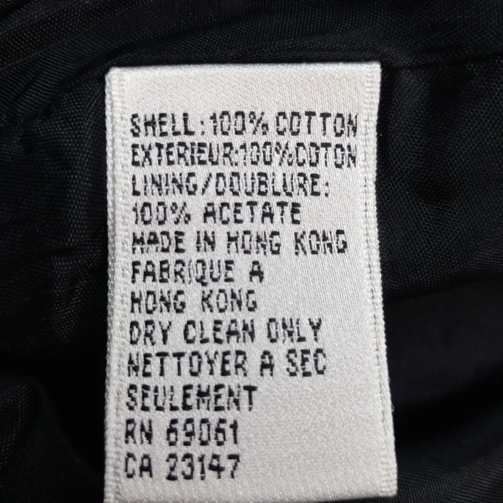 Talbots M Snowman Christmas Vest in Black Velveteen - Image 6