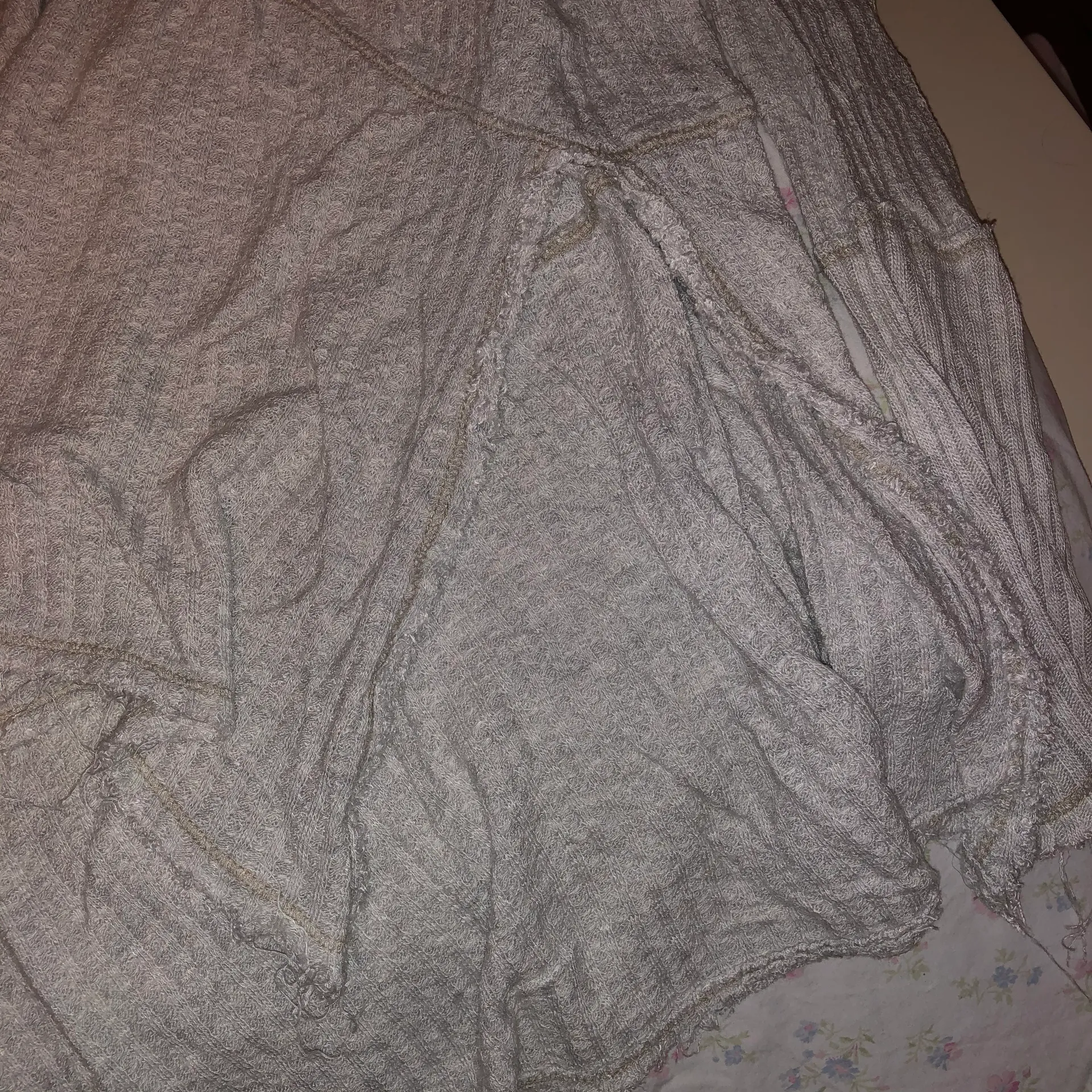 Free People VNECK WAFFLE SHIRT - Image 6