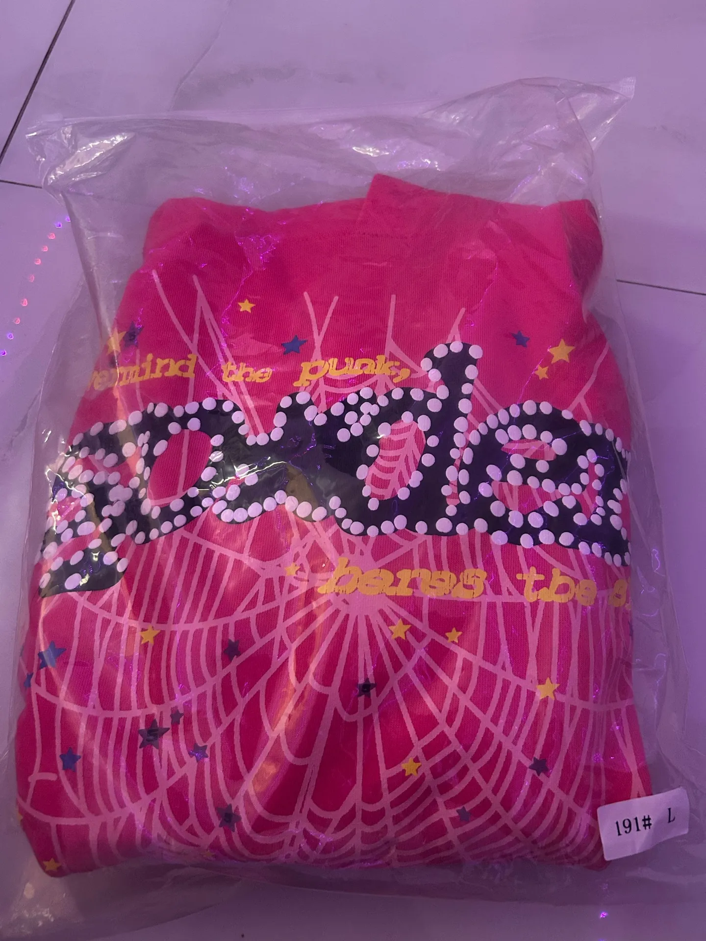 Spyder Pink Hoodie  P*NK V2 - Image 2