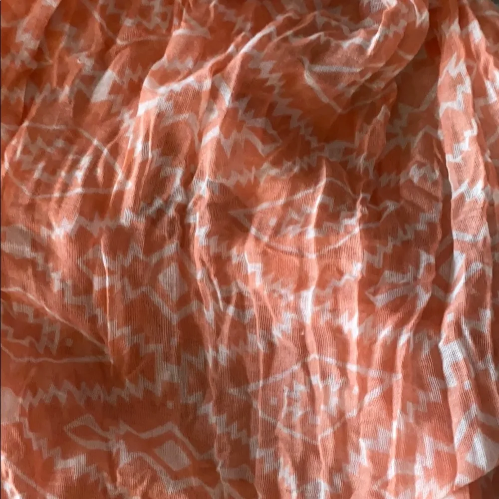 😊 Coral Aztec infinity scarf 😊 - Image 3