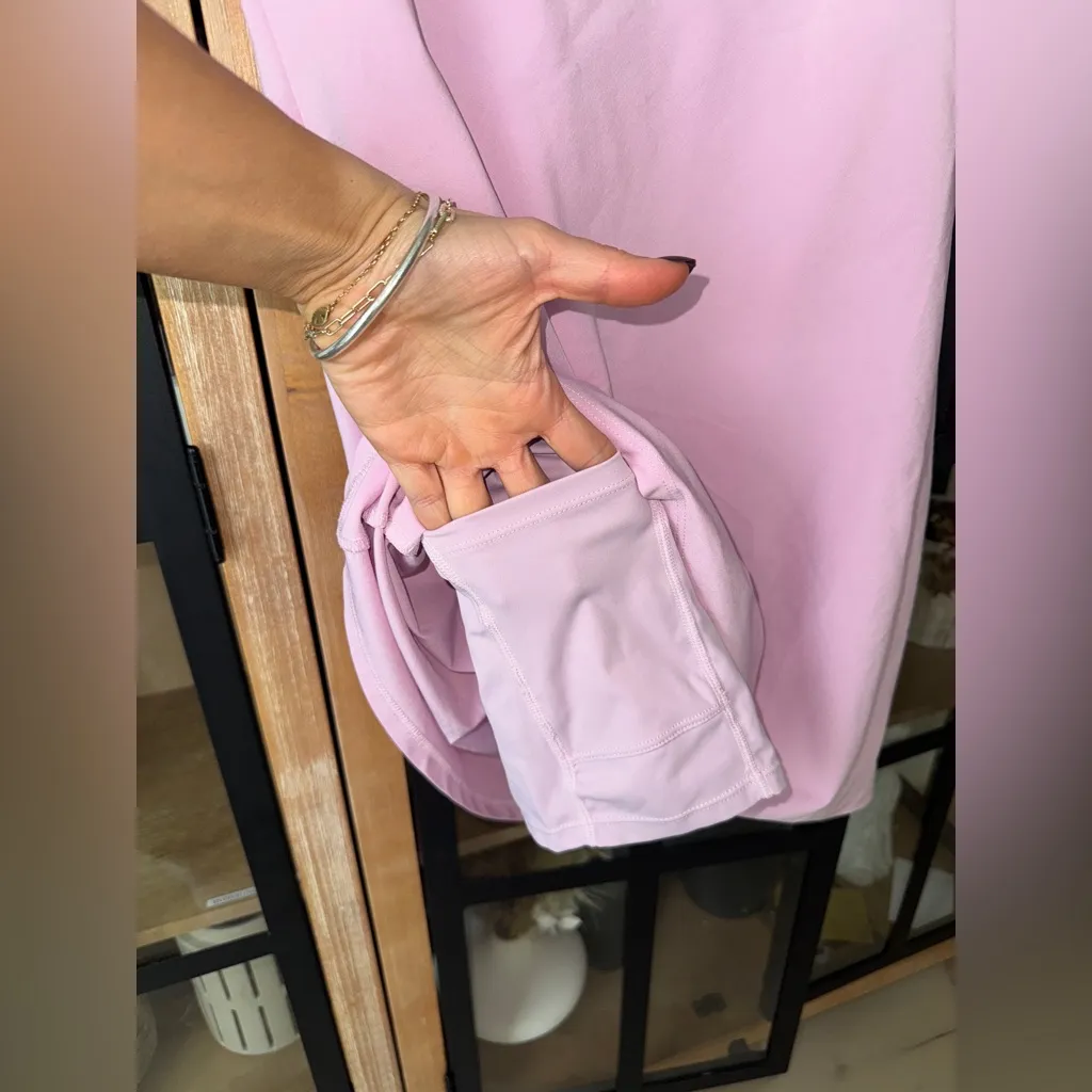 Abercrombie exercise dress lilac petite spaghetti straps barbie workout traveler - Image 5