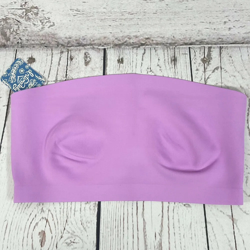 Free People Intimately Nina Bandeau Small Strapless Electric Orchid Strapless - Image 2