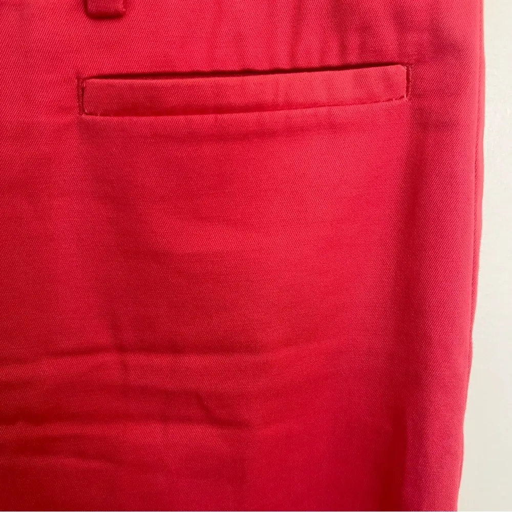 Talbots The Perfect Crop‎ Pants Women's Size 6 Raspberry Pink - Image 2