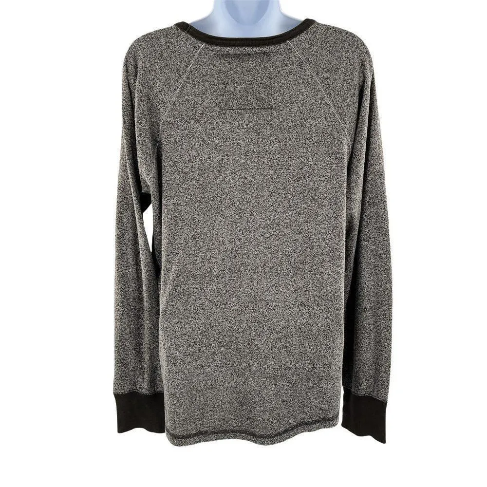 Roots Canada Marled Long Sleeve Shirt Sweatshirt Pullover Top XS - Image 82