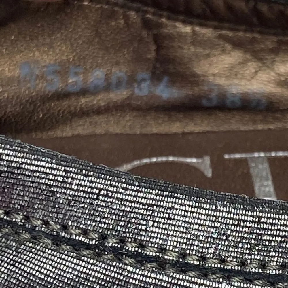 AGL Black Patent Leather Cap Round Toe Ballet Flats, EU 38.5 Size 7.5 - Image 5