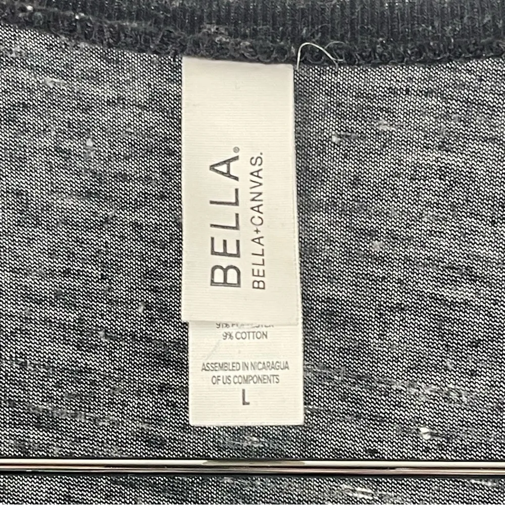 Bella Canvas Large Wolf Moon Muscle Tee Tank Top Boho Grunge Graphic Animal - Image 4