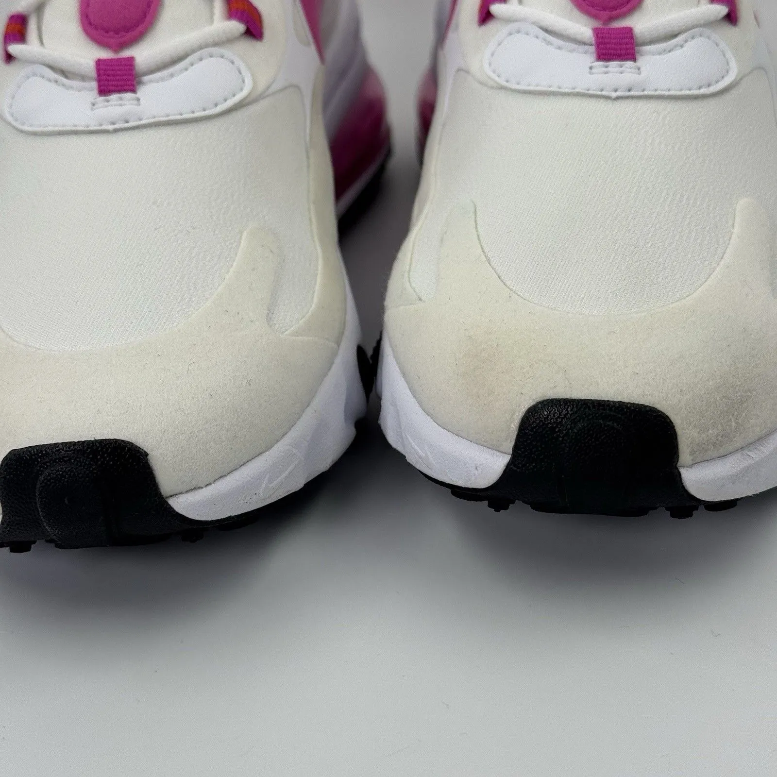 Nike Air Max 270 Unisex React Fire Pink CJ0619 100 Size 9.5Mens/11 Woman’s - Image 8