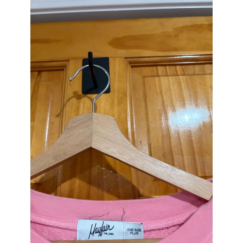 Mayfair The Label Pink Graphic Sweatshirt Choose Your Own Emotional Adventure OS Size undefined - Image 2