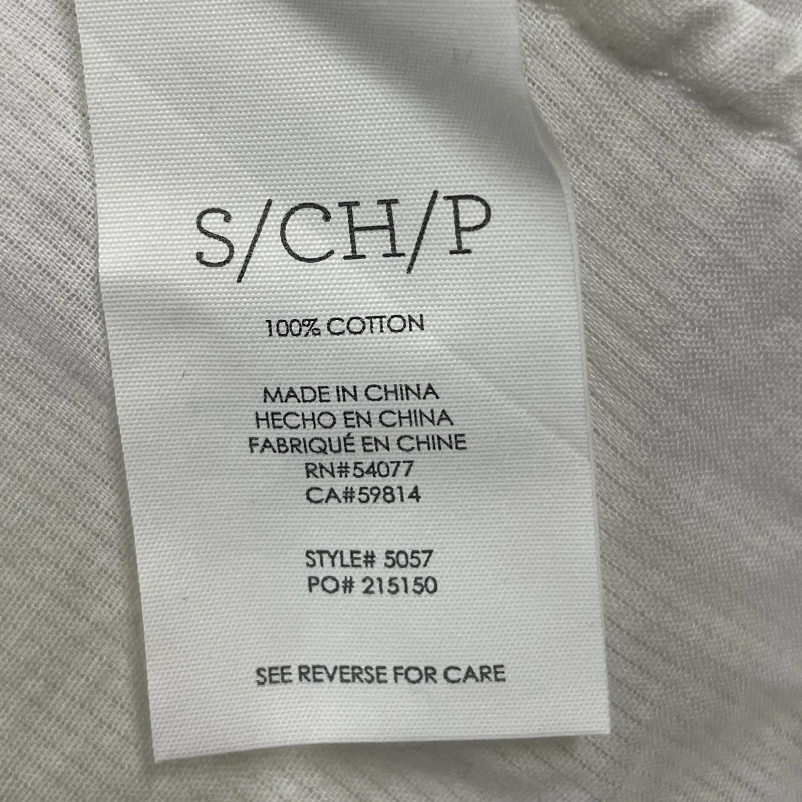 CAbi Womens S Shirt #5057 Vacation Button Up Love Carol Ruffle White Tunic‎ - Image 7