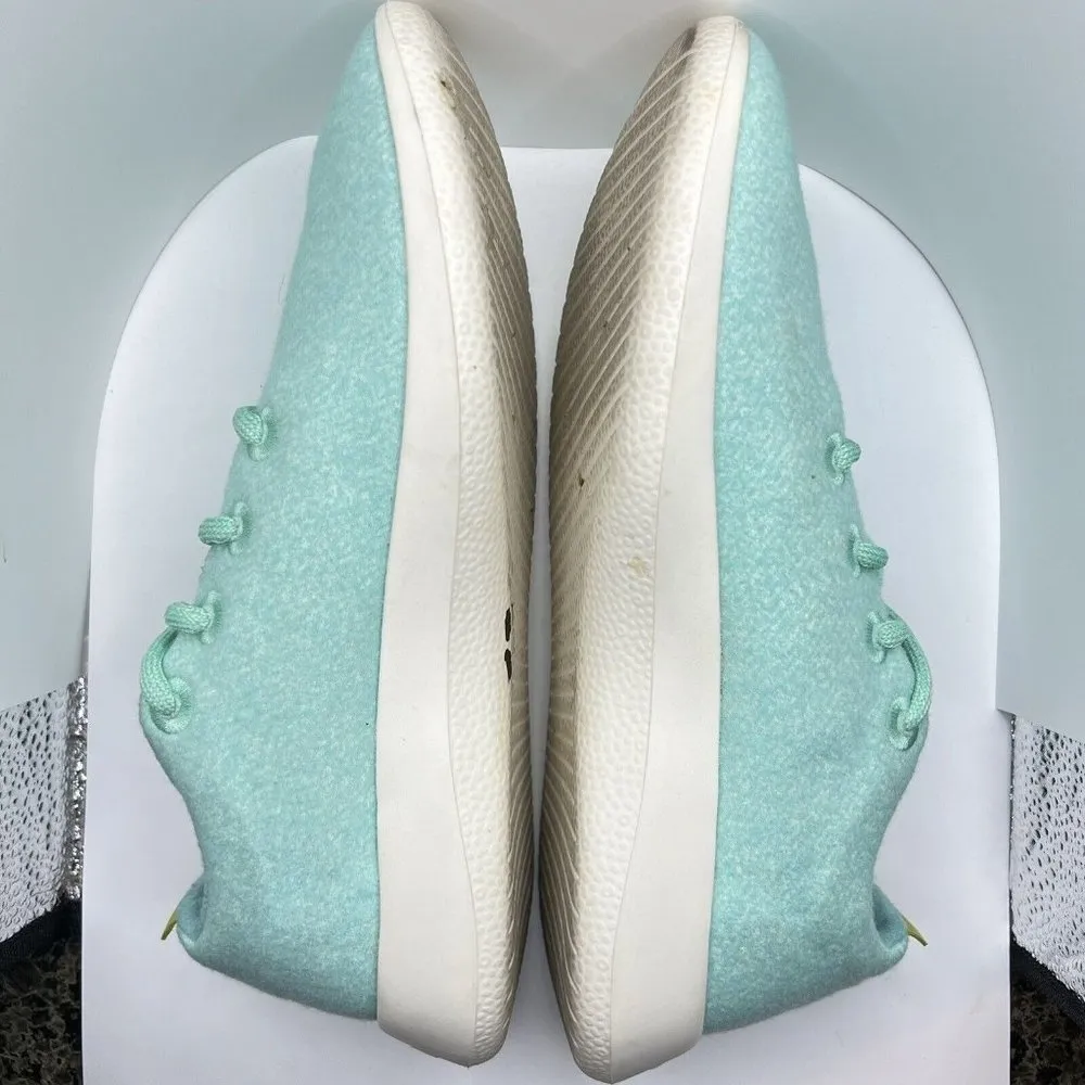 Allbirds Wool Runner Womens 9 Running Athletic Comfort Shoes Bouyant Mint / Aqua - Image 6