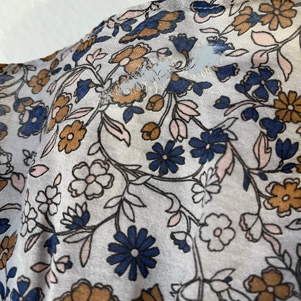 See By Chloe Floral Swing Dress 38 (4) Bohemian Cotton - Image 6