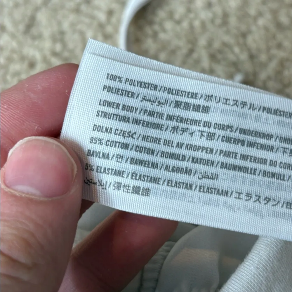 Abercrombie and fitch strap cami beige polyester bodysuit size xs - Image 13