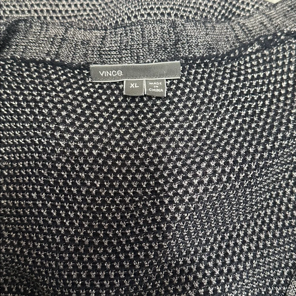 Vince Charcoal Button-Up Cardigan - Image 4