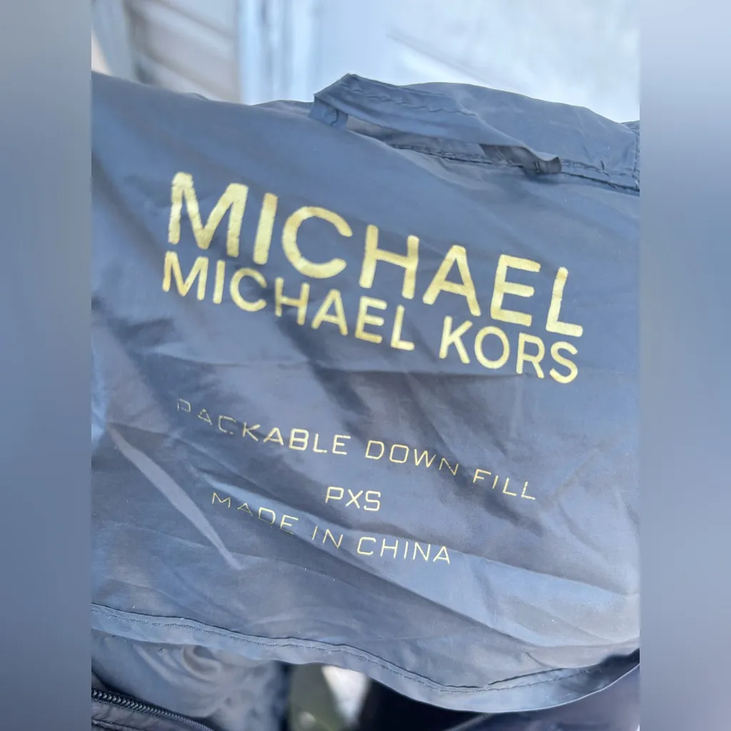 Michael KORS Packable Down FiLL Hooded Puffer Coat - Image 7