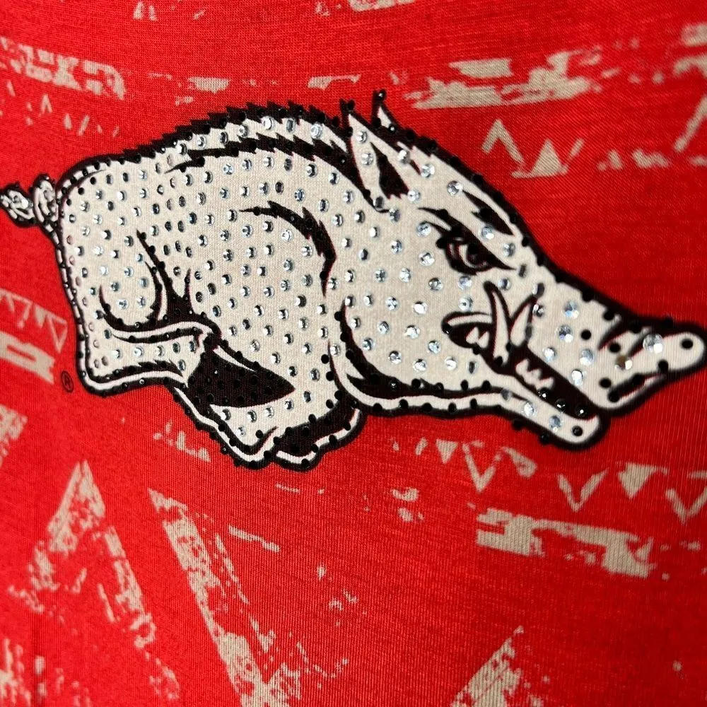 P.‎ Michael Arkansas Razorbacks Shirt Red Size L - Image 5