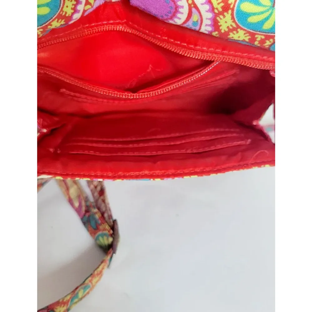 Vera Bradley small paisley print crossbody bag - Image 5