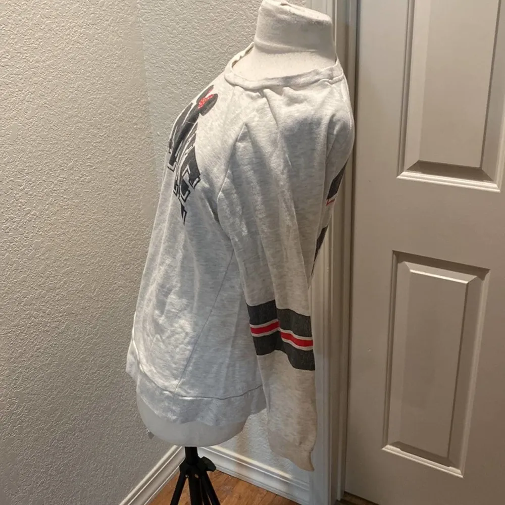 Disney Parks Minnie Mouse Pullover Varsity Sweatshirt Lightweight EUC Sz L - Image 24