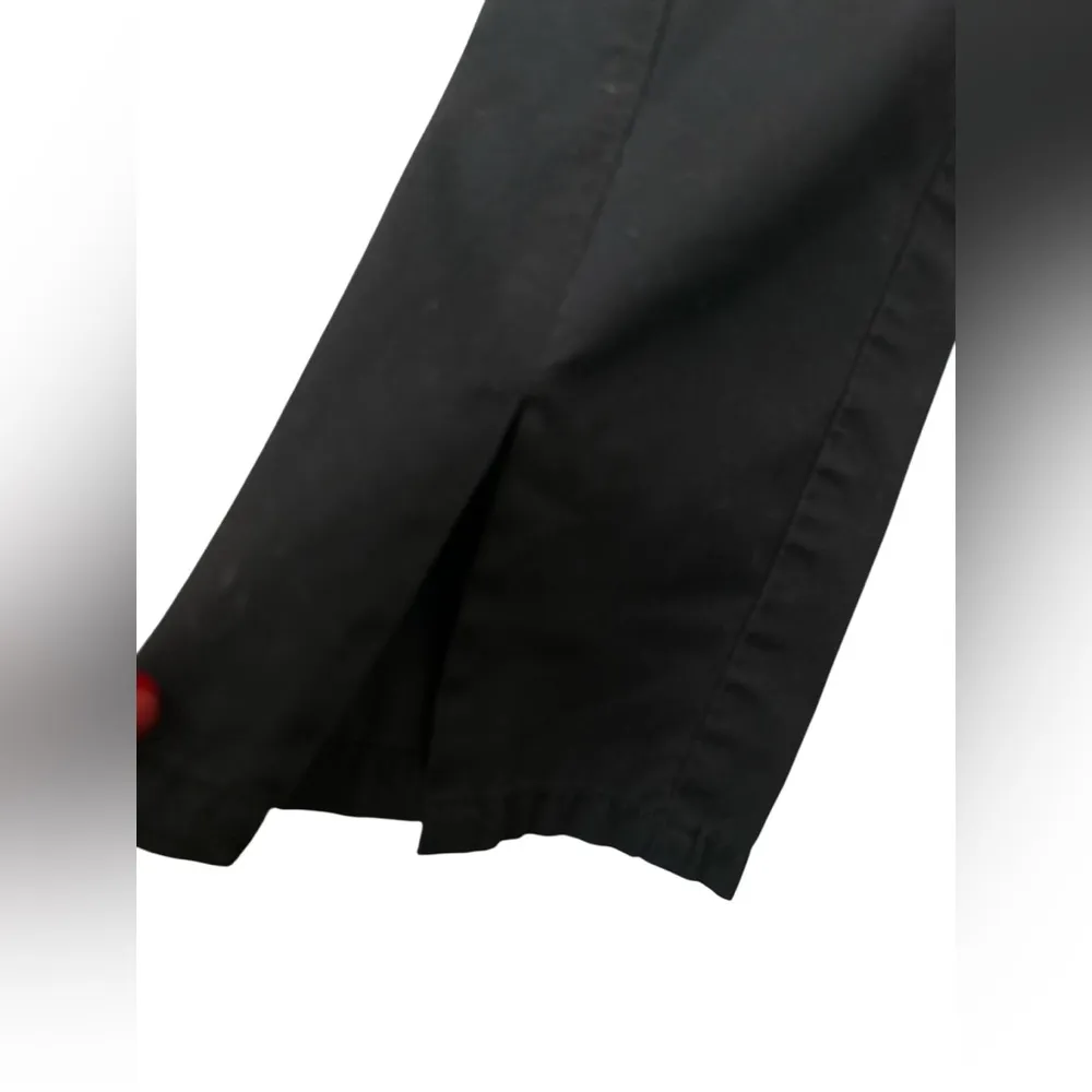 Jaanuu  Black 4 Pocket Scrub Pants Small - Image 4