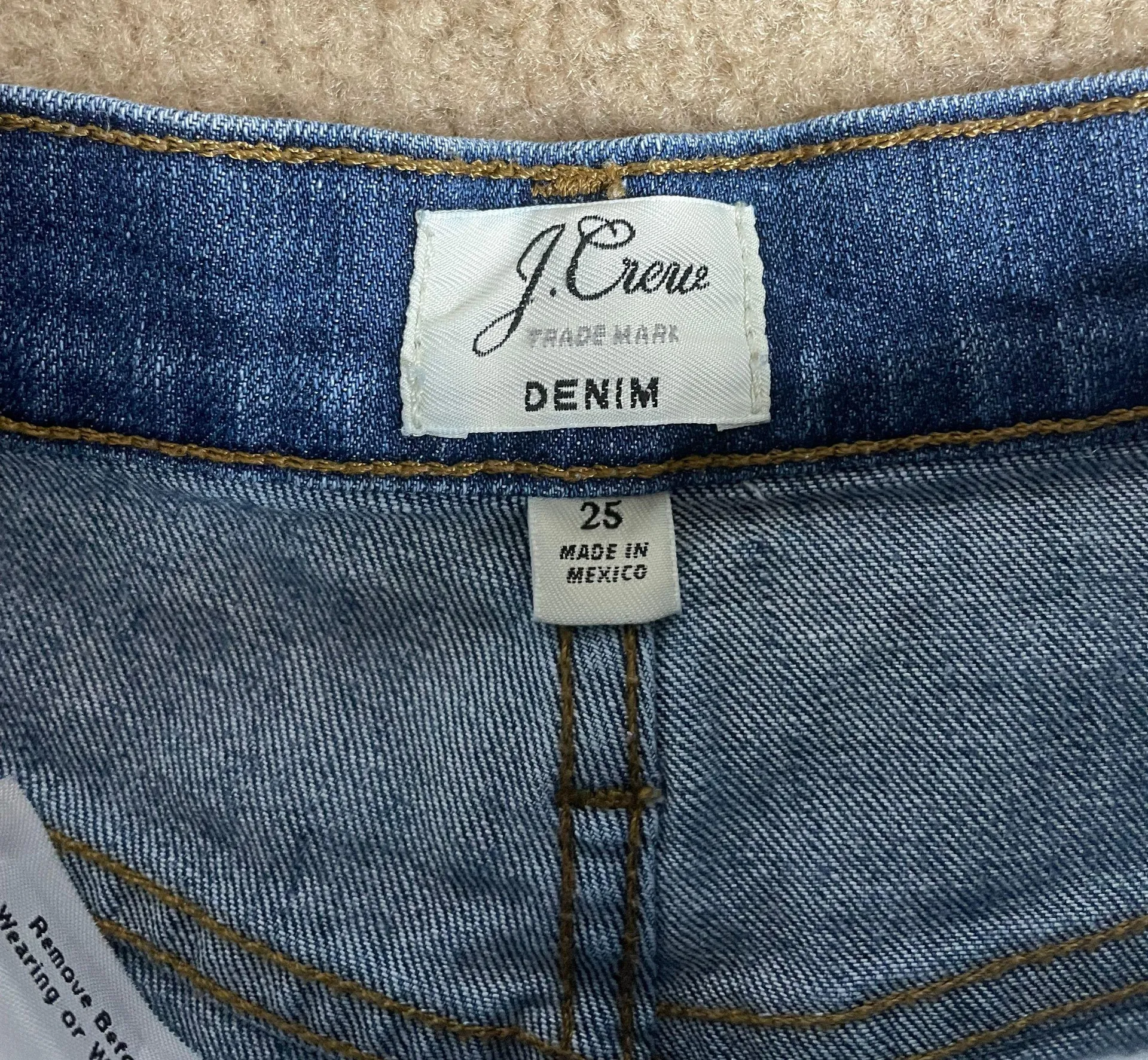 J. Crew High Rise Denim Jean Shorts  - Image 6