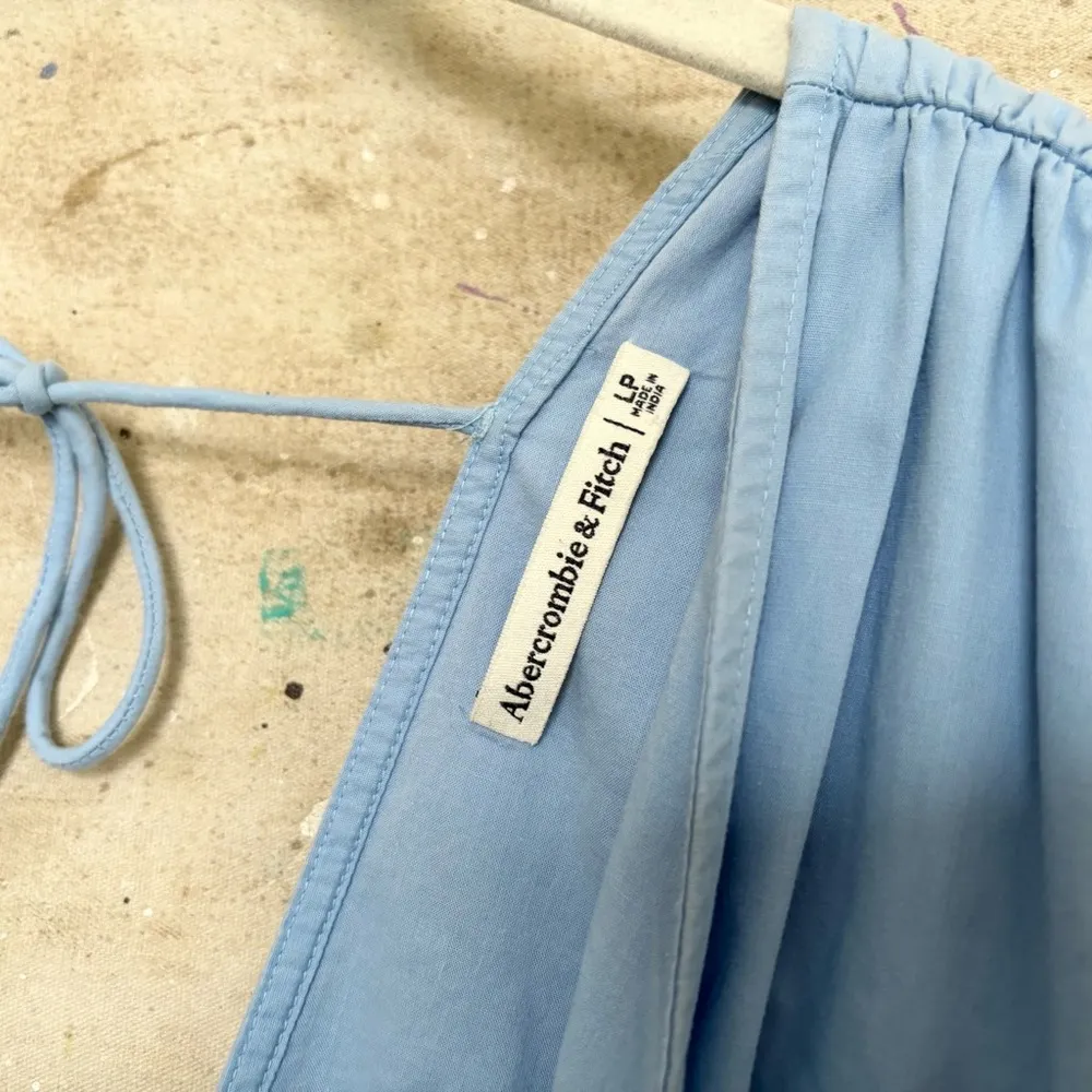 Abercrombie & Fitch Babydoll Poplin Mini Dress - Image 4