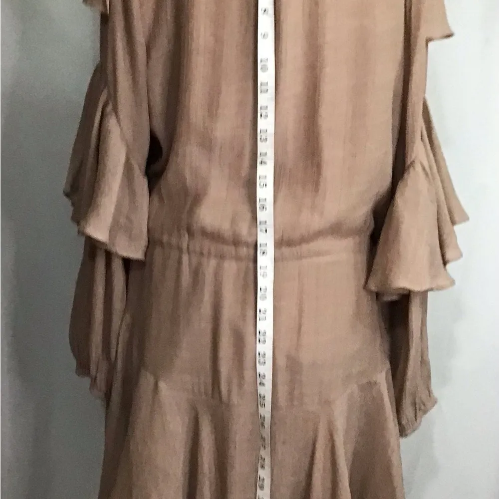 FLAWLESS Women's Boutique Boho Ruffled Minidress, long sleeve,whimsy, fairycore‎ - Image 5