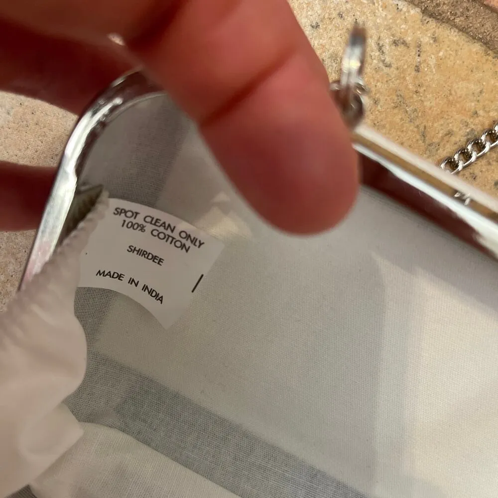 Shirdee Beaded BRIDE bag Gold - Image 5